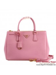 Prada Saffiano Leather 33CM Tote Bag BN2274 Light Pink Tl6651tL32