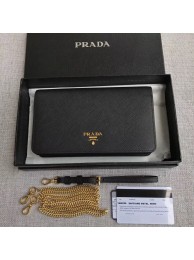 Prada Saffiano Leather Mini Bag 1HZ029 black Tl6492TL77