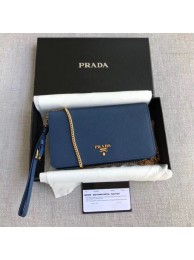 Prada Saffiano Leather Mini Bag 1HZ029 blue Tl6504MO84