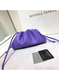 Replica Bottega Veneta Nappa lambskin soft Shoulder Bag 98057 purple Tl17036hD86