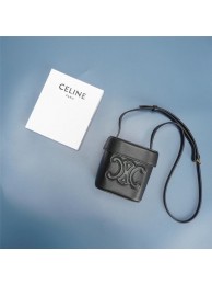 Replica Celine MINI TEEN CLASSIC BAG IN BOX CALFSKIN 199263 BLACK Tl4686ec82