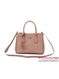 Replica New Color Prada Saffiano Calfskin Leather Small Bag BN2316 Pink Tl6673EO56