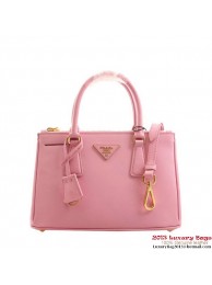 Replica Prada BN2316 Pink Saffiano Calfskin Leather Small Bag Tl6659UD97