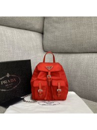 Replica Prada Nylon mini backpack 1BH029 red Tl6186Ac56